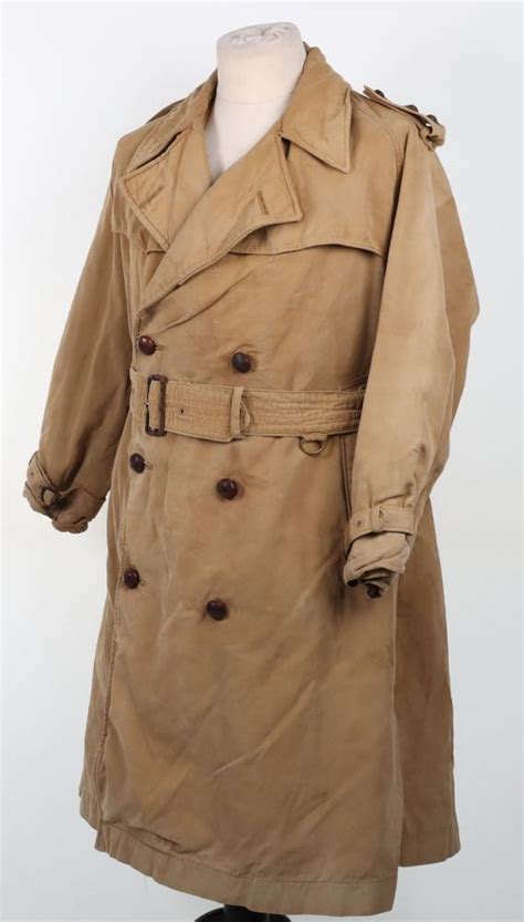 British Officers Trench Coat Rain Mack