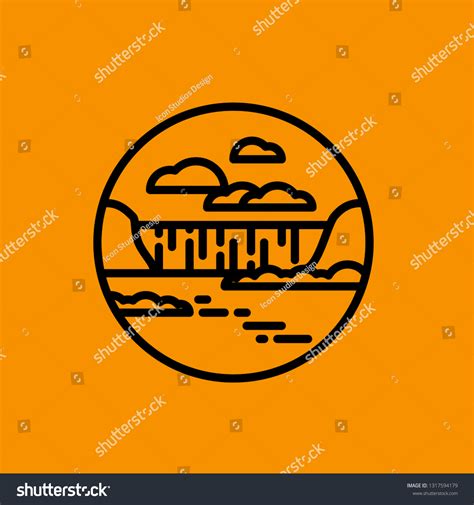 Landscape Logo Vector Graphic Download Template Stock Vector (Royalty ...