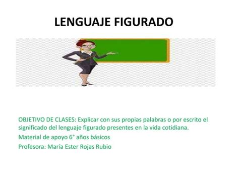 Ppt Lenguaje Figurado Ppt