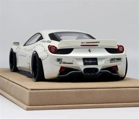 Ferrari LB 458 LBWK 1 18 White