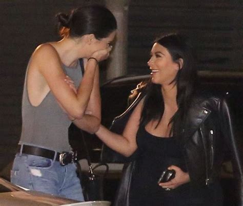 Another Pic Of Kendall And Kim Laughing At Kylies Bd Bash Kim