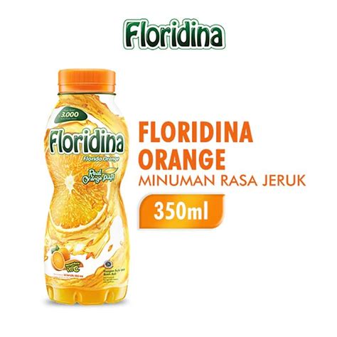 Jual FLORIDINA Orange Minuman Jeruk Botol 350ml Isi 12pcs Shopee