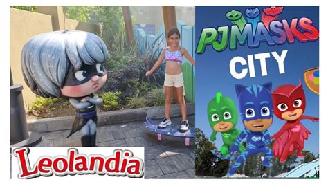 Il Quartier Generale Dei Pj Masks A Leolandia Youtube