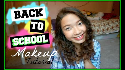 Back To School Makeup Tutorial Trang điểm đi Học Youtube