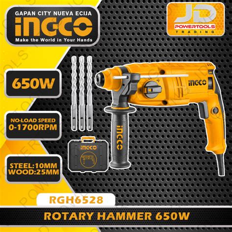 Ingco Industrial Sds Plus Rotary Hammer Chipping Gun W With Pcs