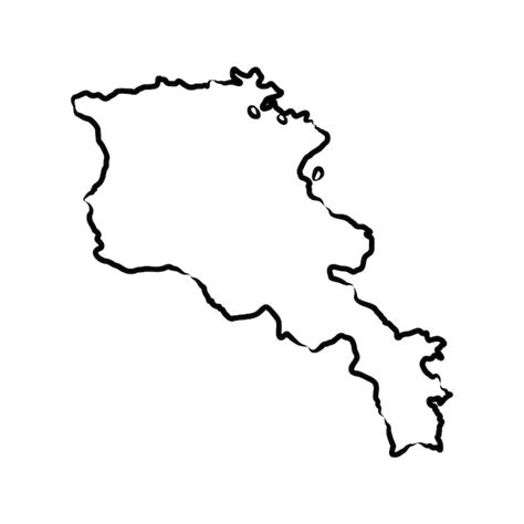 El Mapa De Armenia Es Una Ilustraci N Vectorial Del Mapa De Armenia