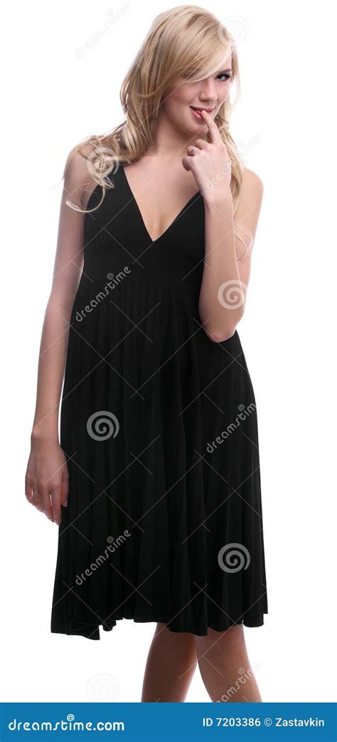 Playful Blonde Model Stock Photo Image Of Adult Looking 7203386