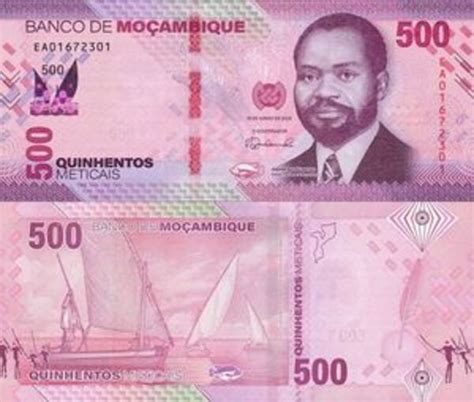 500 Meticais Mozambique Numista