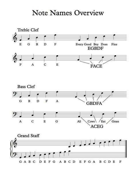 Bass Clef Notes Practice | Bass Clef Notes