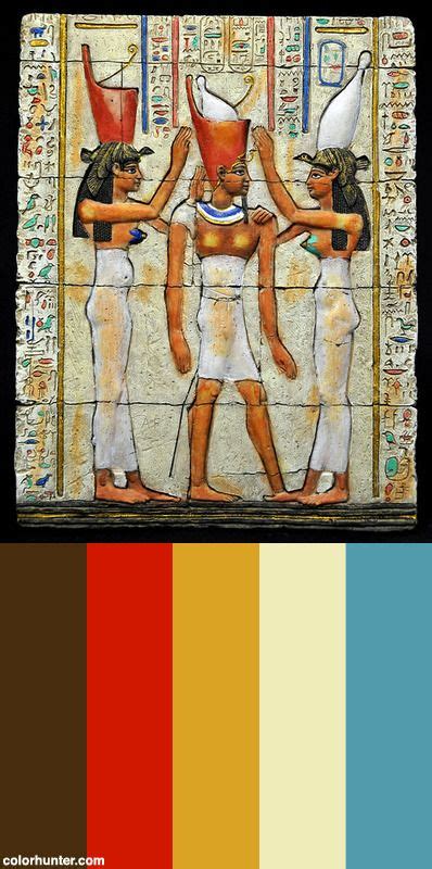 Dgj 4721 Unified Egypt Color Scheme From Colorhunter Ancient