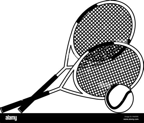 Crossed Tennis Rackets Hi Res Stock Photography And Images Alamy