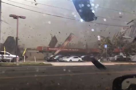 Utah Tornado Rips Roof From Building And Limbs From Trees