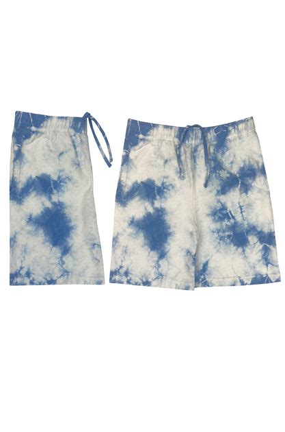 Sky Blue Crystal Wash Shorts Custom Colors Apparel