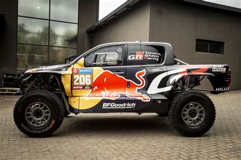 The GR DKR Hilux EVO T1U Is An Exceptional Looking Vehicle It Is Wider