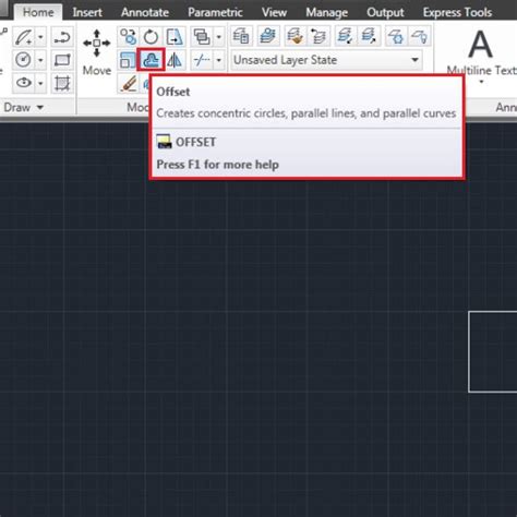 How To Offset In AutoCAD HowTech