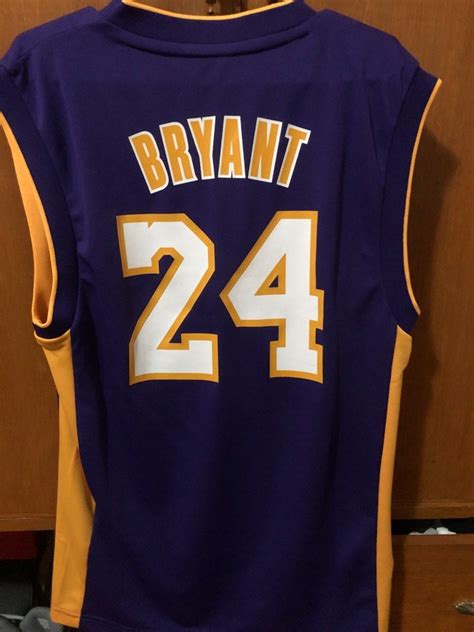 Authentic Adidas Kobe Bryant #24 Jersey, Men's Fashion, Activewear on ...