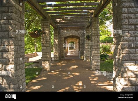 Carnahan Memorial Garden Stock Photo - Alamy