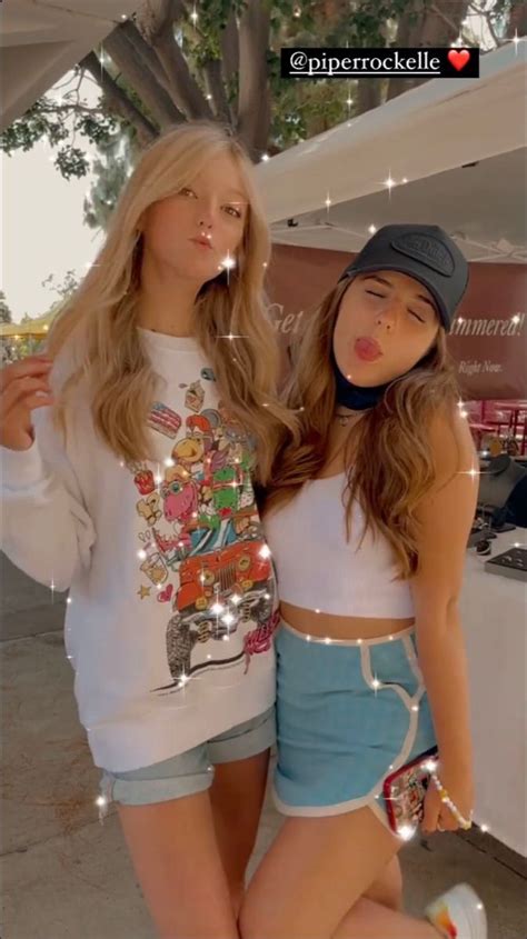 Piper Rockelle W Emily Dobson In Crop Tops Women Fashion