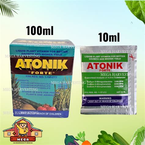 Atonik Forte Liquid Plant Vitamin Ml Ml Mega Harvesting Lazada Ph