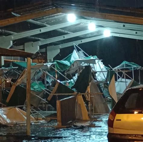 Tempestade Repentina Leva Medo E Destrui O Para Moradores De