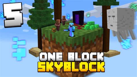 Minecraft Skyblock But You Only Get ONE BLOCK 5 YouTube