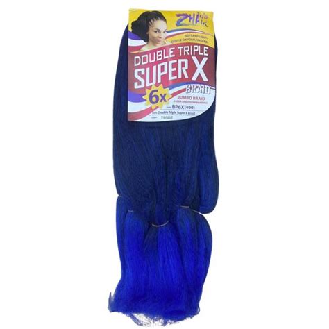 Cabelo Super Jumbo Super X Zhanghair Gramas Cores Variadas Box