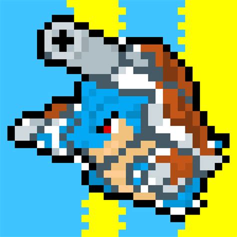 Pixilart - Mega Blastoise by ieatioats