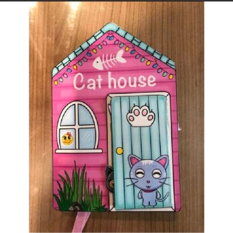 Jual Paper Doll House Cat House Quiet Book Shopee Indonesia