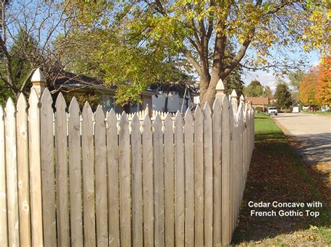 French Gothic Wood Fencing Products Phillips Outdoor Services