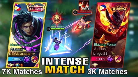 ALUCARD VS ALDOUS 500 STACKS INTENSE MATCH MUST WATCH YouTube