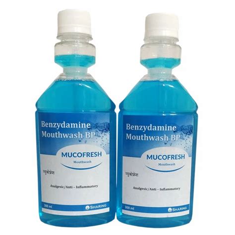 Mucofresh Liquid Benzydamine Mouthwash Bp 015 Wv 300 Ml At Rs 390bottle In Ahmedabad