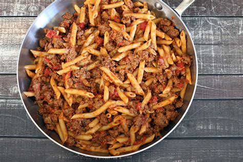 Easy Ground Beef Recipes With Pasta