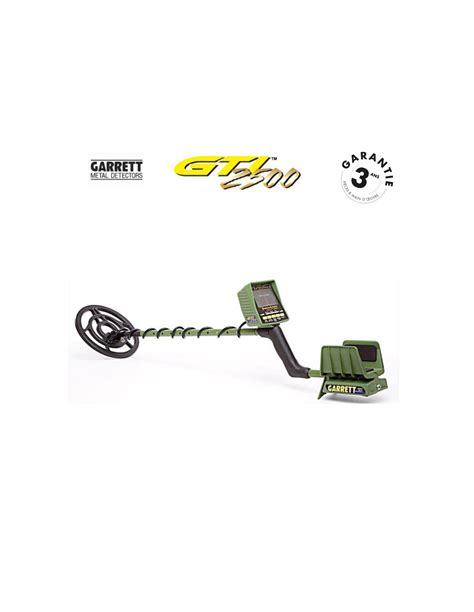 Pack Garrett GTI 2500 protège disque 24cm Loisirs Détections