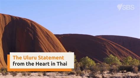 Uluru Statement From The Heart In Thai Nitv