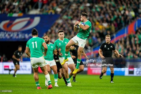 Hugo KEENAN of Ireland during the Rugby World Cup 2023 quarter final ...