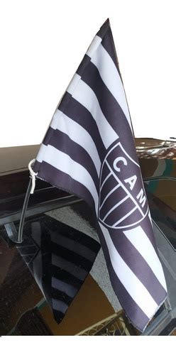 Bandeira Atlético Mineiro Galo Vidro De Carro Dupla Face Parcelamento