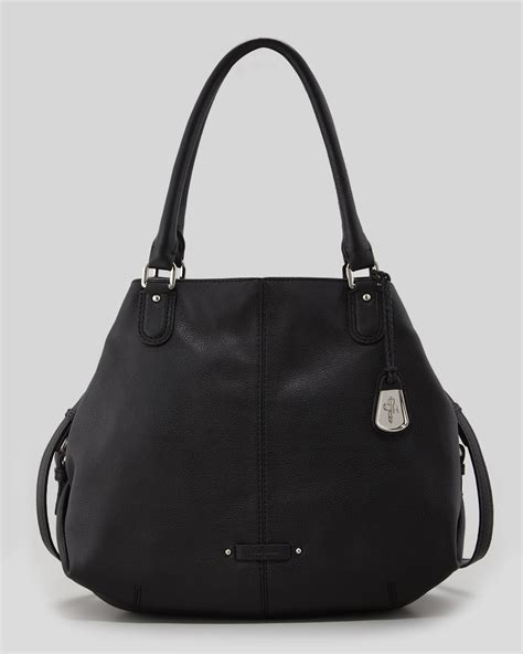 Cole Haan Fairview Ii Leather Tote Bag Black In Black Lyst