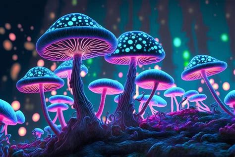 Trippy Pilz Hintergrundbilder