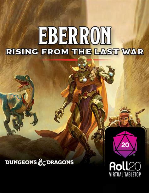 Eberron Rising From The Last War Roll20 Vtt Wizards Of The Coast Eberron Dandd 5th