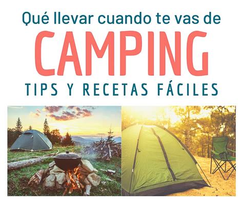 Qué Llevar Cuando Te Vas De Camping 2024 Touristear Travel Blog