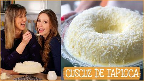 CUSCUZ DE TAPIOCA fácil e delicioso I Receitas e Temperos YouTube