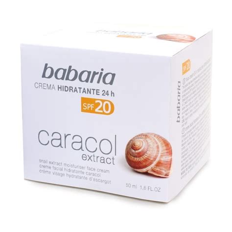 Babaria Crema Facial Ml Gel Extracto De Caracol Nutritiva