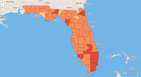 2014 Florida crime statistics map - Orlando Sentinel