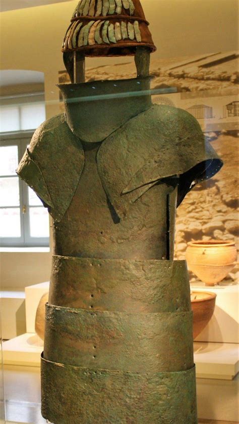 The Dendra Panoply The Bronze Plate Armor Worn By The Mycenaean Era