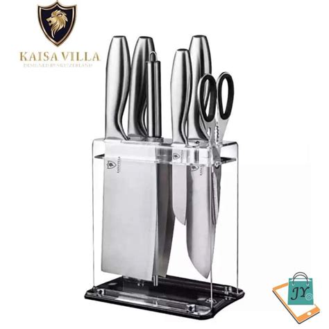 Kaisa Villa Knife Set Stand Furniture Home Living Kitchenware