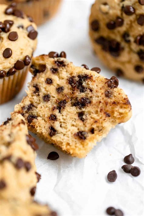 Bakery Style Gluten Free Chocolate Chip Muffins Eat With Clarity