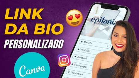 Como Colocar Link Da Bio Personalizado No Instagram Canva Para