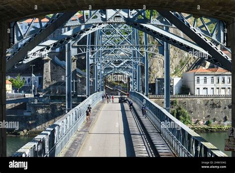 Portugal, Porto, Dom Luis, Eiffel bridge Stock Photo - Alamy