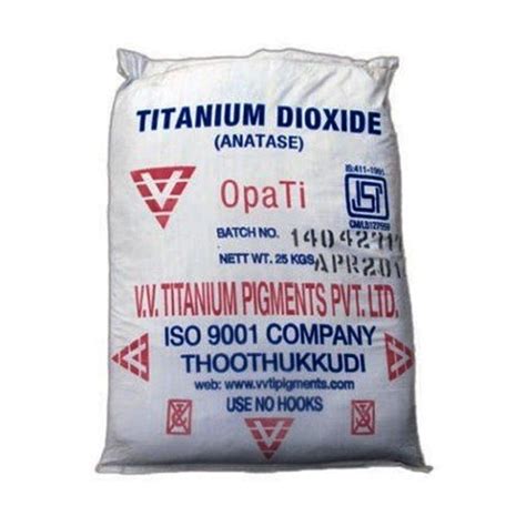 Anatase Titanium Dioxide Chemical Formula Tio2 Grade Standard