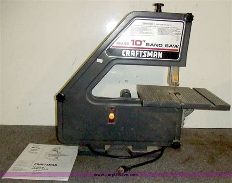 Craftsman 10 Band Saw Replacement Parts